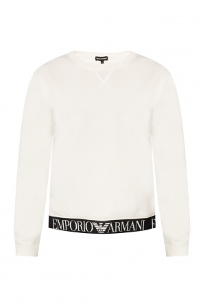 Sweatshirt with an embroidered logo, zdjęcie 1 Sweatshirt with an embroidered logo od Emporio Armani